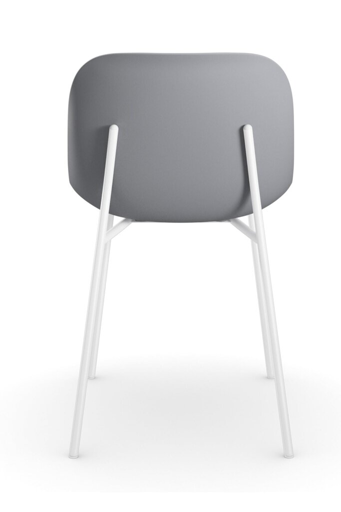 2 tuolin setti Notio Living Orca, harmaa/valkoinen hinta ja tiedot | Ruokapöydän tuolit | hobbyhall.fi