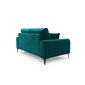 Kahden istuttava sohva Velvet Larnite, 172x102x90 cm, vihreä hinta ja tiedot | Sohvat ja vuodesohvat | hobbyhall.fi
