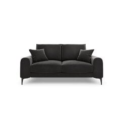 Kahden istuttava sohva Velvet Larnite, 172x102x90 cm, tummanharmaa hinta ja tiedot | Sohvat ja vuodesohvat | hobbyhall.fi