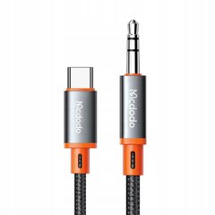 Mcdodo Mcdodo CA-0820 USB-C - 3,5 mm AUX-minijakkikaapeli, 1,2 m (musta) hinta ja tiedot | Mcdodo Kodinkoneet ja kodinelektroniikka | hobbyhall.fi