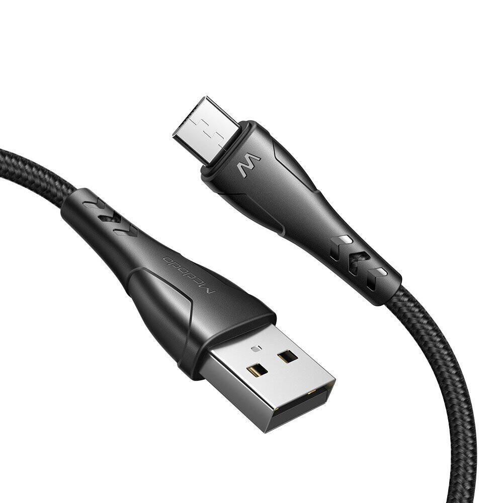 Mcdodo USB-mikro-USB-kaapeli, Mcdodo CA-7451, 1,2 m (musta) hinta ja tiedot | Kaapelit ja adapterit | hobbyhall.fi