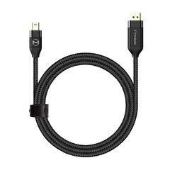 Mcdodo Mini DisplayPort - DisplayPort-kaapeli Mcdodo CA-8150, 2m (musta) hinta ja tiedot | Mcdodo Kodinkoneet ja kodinelektroniikka | hobbyhall.fi