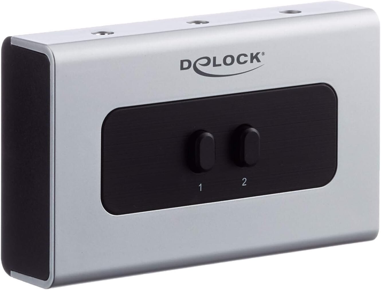 DeLock 2-porttikytkimen stereo-tunkki 3,5 mm hinta ja tiedot | Soittimien lisätarvikkeet | hobbyhall.fi