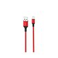 XO Kaapeli USB - Micro USB XO NB143, 2m (punainen) hinta ja tiedot | Kaapelit ja adapterit | hobbyhall.fi
