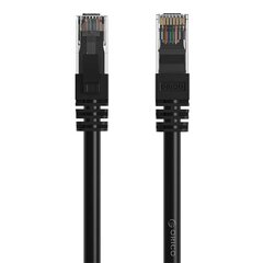 Orico Orico RJ45 Cat.6 pyöreä Ethernet-verkkokaapeli 2m (musta) hinta ja tiedot | Kaapelit ja adapterit | hobbyhall.fi