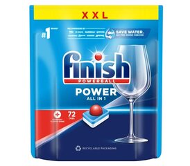 Finish Power All in 1 astianpesukonetabletit Fresh 72 kpl hinta ja tiedot | Finish Koti ja keittiö | hobbyhall.fi