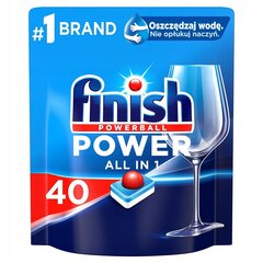 Finish Power All in 1 astianpesukonetabletit Fresh 40 kpl hinta ja tiedot | Finish Koti ja keittiö | hobbyhall.fi
