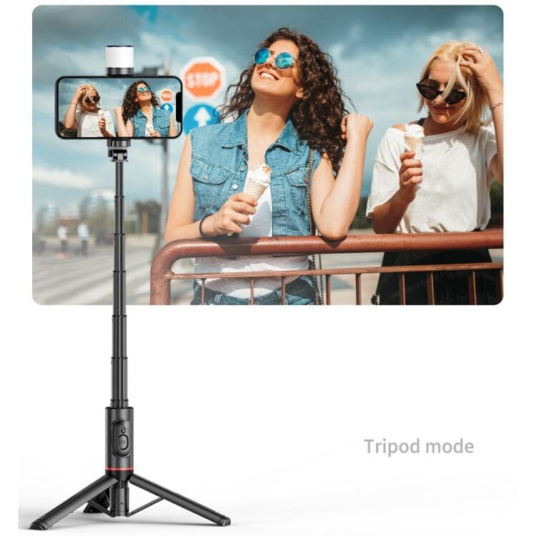 Kolmijalkainen selfie-tikku LED-valolla ja bluetooth-kaukosäätimellä, LIVMAN, Q12s (selfie stick) hinta ja tiedot | Selfie-tikut ja -telineet | hobbyhall.fi