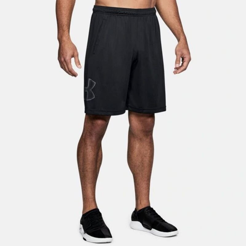 Under Armour miesten treenishortsit UA Tech™ Graphic Shorts 1306443-003-M hinta ja tiedot | Miesten housut | hobbyhall.fi