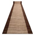 Kumipohjainen matto 57 cm STREIFEN ruskea