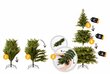 Joulukuusi Virginia, PVC+PE, vaaleanvihreillä kärjillä, 2.20m hinta ja tiedot | Joulukuuset ja kranssit | hobbyhall.fi