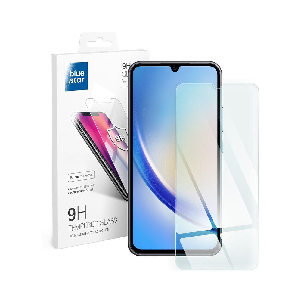 Näytönsuoja Samsung Galaxy A34 (6,6") Blue Star 9H hinta ja tiedot | Näytönsuojakalvot ja -lasit | hobbyhall.fi