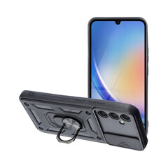 Samsung Galaxy A34 (6,6″) Iskunkestävä Magneettikuori Rengaspidikkeellä SLIDE ARMOR – Musta hinta ja tiedot | Puhelimen kuoret ja kotelot | hobbyhall.fi