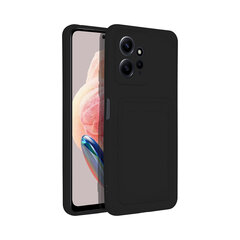 Xiaomi Redmi Note 12 4G (6,67″) Forcell CARD suojakuori - Musta hinta ja tiedot | Puhelimen kuoret ja kotelot | hobbyhall.fi