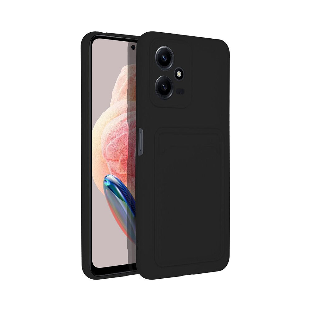 Xiaomi Redmi Note 12 5G (6,67″) Forcell CARD suojakuori - Musta hinta ja tiedot | Puhelimen kuoret ja kotelot | hobbyhall.fi