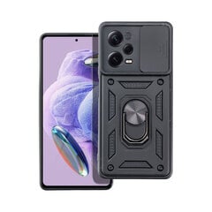 Xiaomi Redmi Note 12 Pro (6,67″) Iskunkestävä Magneettikuori Rengaspidikkeellä SLIDE ARMOR – Musta hinta ja tiedot | Puhelimen kuoret ja kotelot | hobbyhall.fi