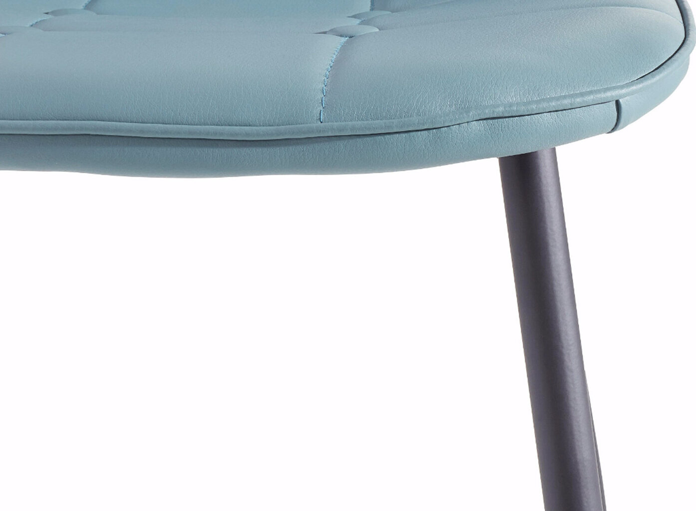 4 tuolin setti Notio Living Tito, sininen hinta ja tiedot | Ruokapöydän tuolit | hobbyhall.fi
