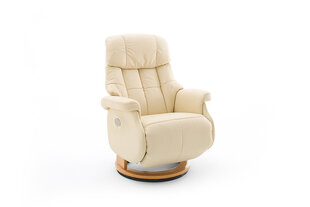 Nojatuoli MC Akcent Calgary Comfort L, kerma/beige hinta ja tiedot | Nojatuolit | hobbyhall.fi