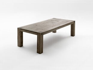 Ruokapöytä MC Akcent Leeds, 220x100 cm, tummanruskea hinta ja tiedot | Ruokapöydät | hobbyhall.fi