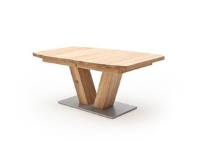 Jatkettava pöytä MC Akcent Managua B, 180/270x100 cm, vaaleanruskea hinta ja tiedot | Ruokapöydät | hobbyhall.fi