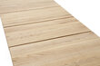 Jatkettava pöytä MC Akcent Managua B, 140/220x90 cm, tummanruskea hinta ja tiedot | Ruokapöydät | hobbyhall.fi