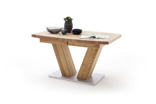 Jatkettava pöytä MC Akcent Managua B, 140/220x90 cm, tummanruskea hinta ja tiedot | Ruokapöydät | hobbyhall.fi