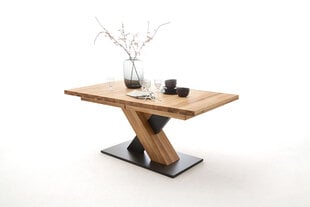 Jatkettava pöytä MC Akcent Mendoza A, 180/270x100 cm, ruskea hinta ja tiedot | Ruokapöydät | hobbyhall.fi