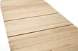 Jatkettava pöytä MC Akcent Mendoza B, 180/270x100 cm, vaaleanruskea hinta ja tiedot | Ruokapöydät | hobbyhall.fi