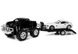 Musta Monster Truck auto setti 58 cm hinta ja tiedot | Poikien lelut | hobbyhall.fi