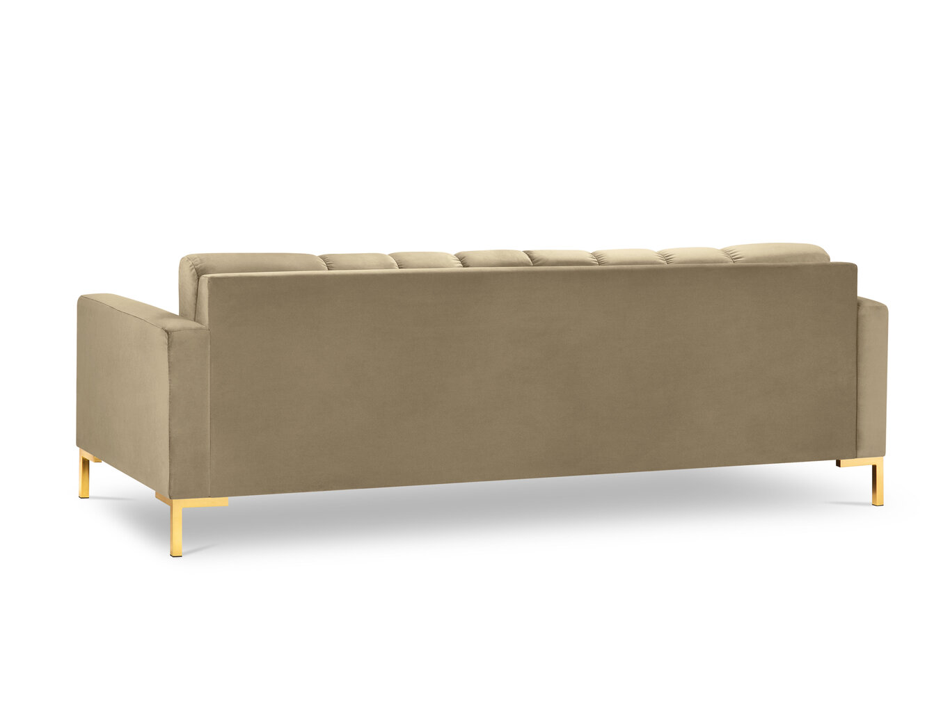 Sohva Micadoni Home Mamaia 4S, beige/kulta hinta ja tiedot | Sohvat ja vuodesohvat | hobbyhall.fi