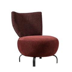 2 nojatuolin setti Kalune Design Loly, punainen hinta ja tiedot | Nojatuolit | hobbyhall.fi