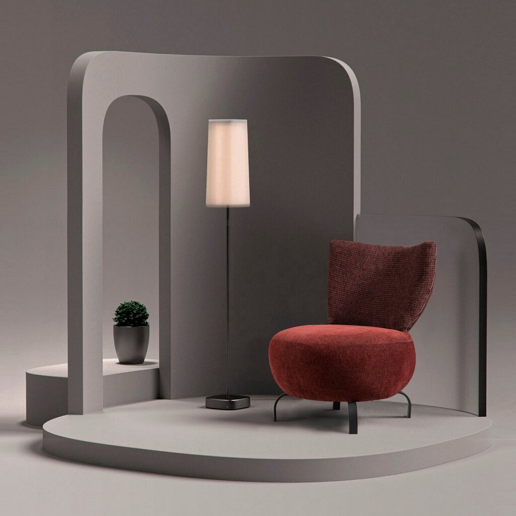 2 nojatuolin setti Kalune Design Loly, punainen hinta ja tiedot | Nojatuolit | hobbyhall.fi