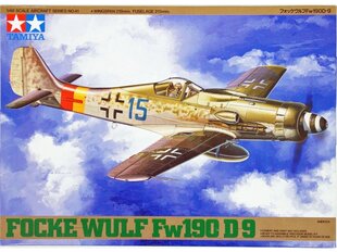 Tamiya - Focke-Wulf Fw190 D-9, 1/48, 61041 hinta ja tiedot | Tamiya Lapset | hobbyhall.fi