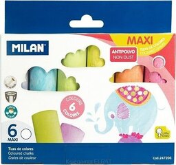 Väriliidut Milan MAXI 6 kpl hinta ja tiedot | Milan Hauskat lahjat | hobbyhall.fi