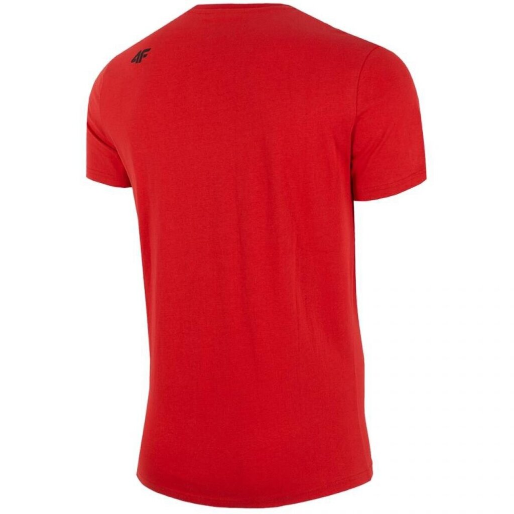 Miesten T-paita 4F, punainen hinta ja tiedot | Miesten T-paidat | hobbyhall.fi