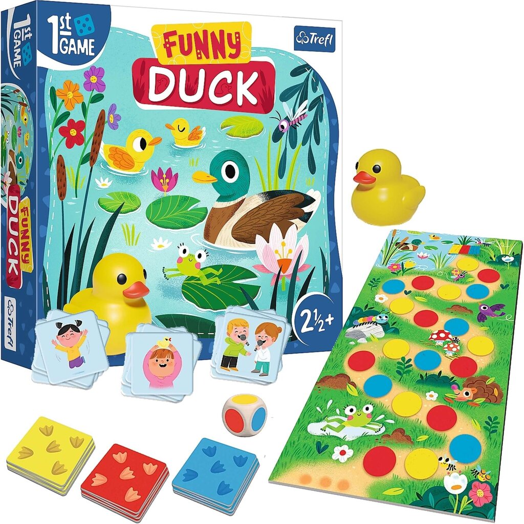 Trefl Funny Duck lautapeli hinta ja tiedot | Lautapelit ja älypelit | hobbyhall.fi