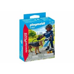 Rakennussarja Playset Playmobil 71162 Special PLUS Poliisi koiran kanssa 10 osaa hinta ja tiedot | LEGOT ja rakennuslelut | hobbyhall.fi