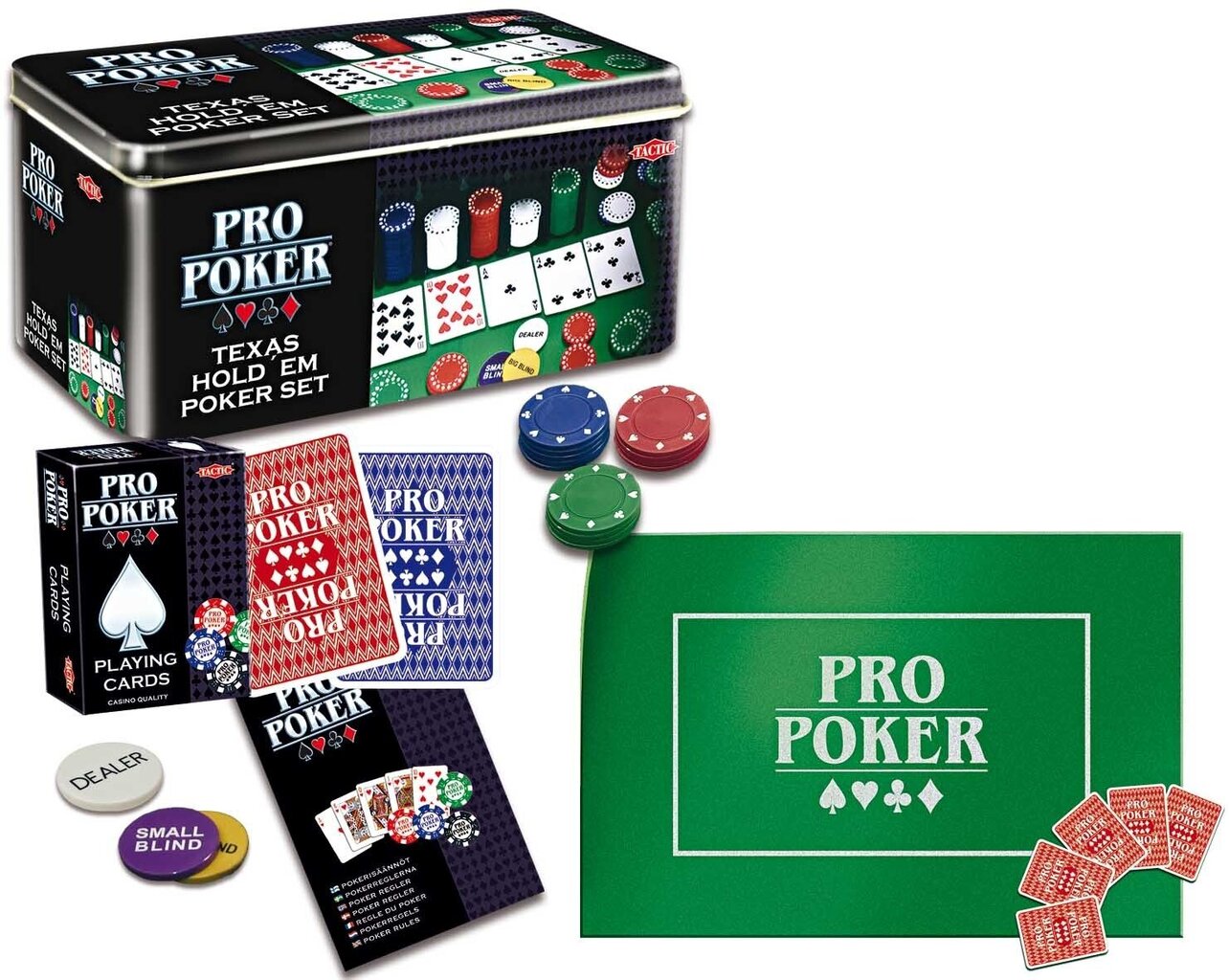Pokerisarja Texas Hold'em hinta ja tiedot | Korttipelit, pokeri | hobbyhall.fi
