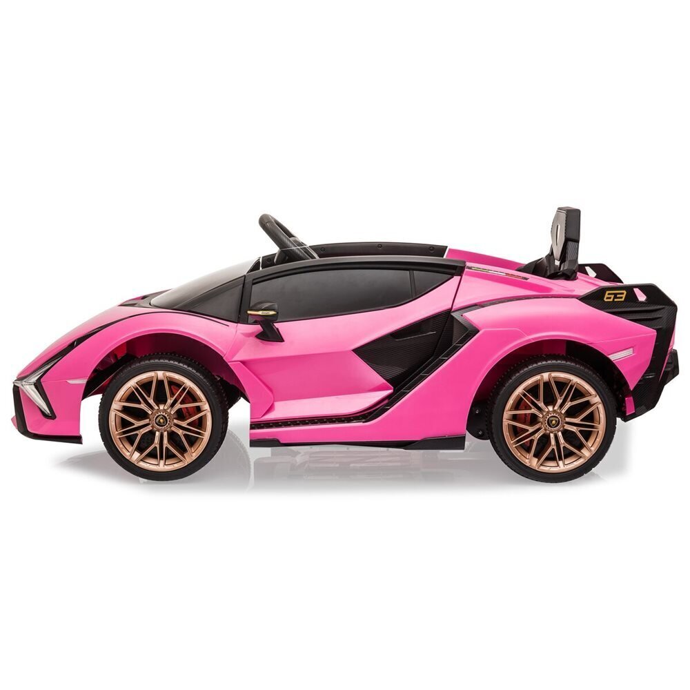 Lamborghini Sian, Yksipaikkainen lasten sähköauto, vihreän värinen hinta ja tiedot | Lasten sähköautot | hobbyhall.fi