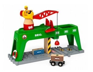 Konttinosturi Brio World 33996 hinta ja tiedot | Poikien lelut | hobbyhall.fi