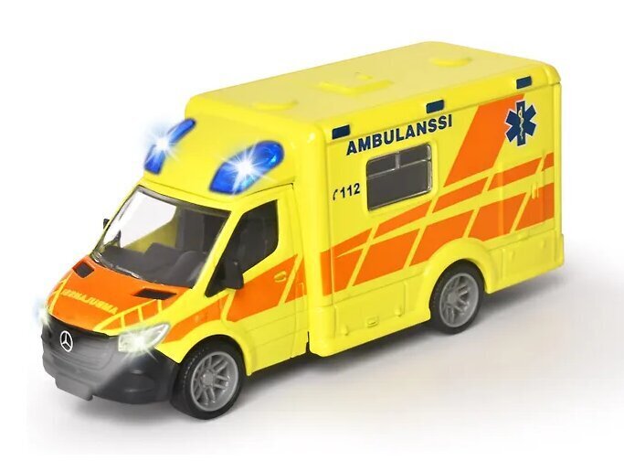 Ambulanssi Majorette Mercedes-Benz Sprinter hinta ja tiedot | Poikien lelut | hobbyhall.fi