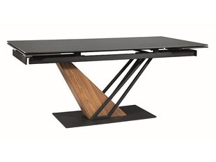 Ruokapöytä Signal Genesis, ruskea/musta hinta ja tiedot | Ruokapöydät | hobbyhall.fi