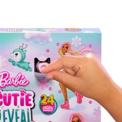 Barbie Cutie Reveal Joulukalenteri hinta ja tiedot | Tyttöjen lelut | hobbyhall.fi