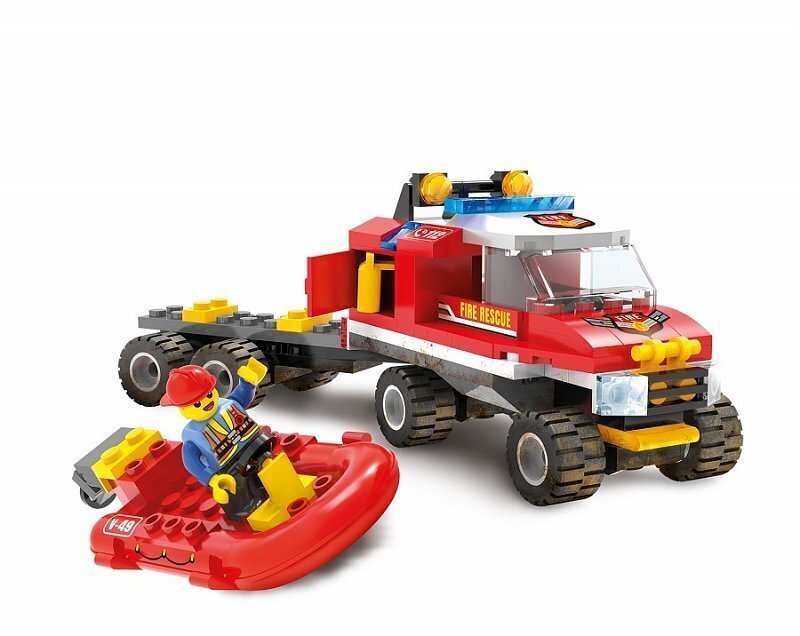 Rakennussetti Blocki MyFireBrigade Vesipelastaja, KB0813, 120 kpl. hinta ja tiedot | LEGOT ja rakennuslelut | hobbyhall.fi