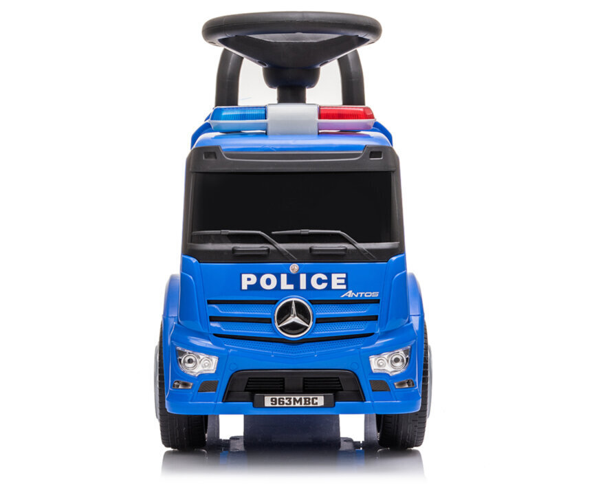 Lasten auto Mercedes Antos poliisiauto, väri: sininen. hinta ja tiedot | Vauvan lelut | hobbyhall.fi