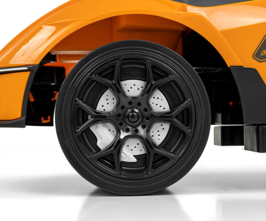 Kahvallinen auto, Lamborghini Essenza SCV12, oranssi/musta hinta ja tiedot | Vauvan lelut | hobbyhall.fi