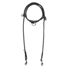 Rope talutushihna Rukka Multileash, musta, 3 vuotta vanha hinta ja tiedot | Koiran talutushihnat | hobbyhall.fi