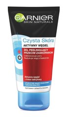 Pure Skin Active Charcoal -kuorintageeli mustapäitä vastaan ​​150ml hinta ja tiedot | Kasvojen puhdistusaineet | hobbyhall.fi