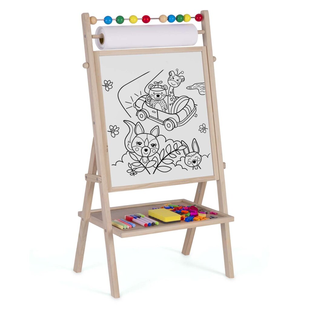 Magneettinen piirustuslauta 80 x 40 x 28 cm hinta ja tiedot | Kehittävät lelut | hobbyhall.fi