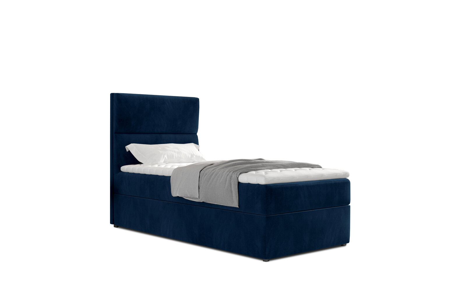 NORE Arco 01 -sänkypaketti, 90 x 200 cm, sininen hinta ja tiedot | Sängyt | hobbyhall.fi
